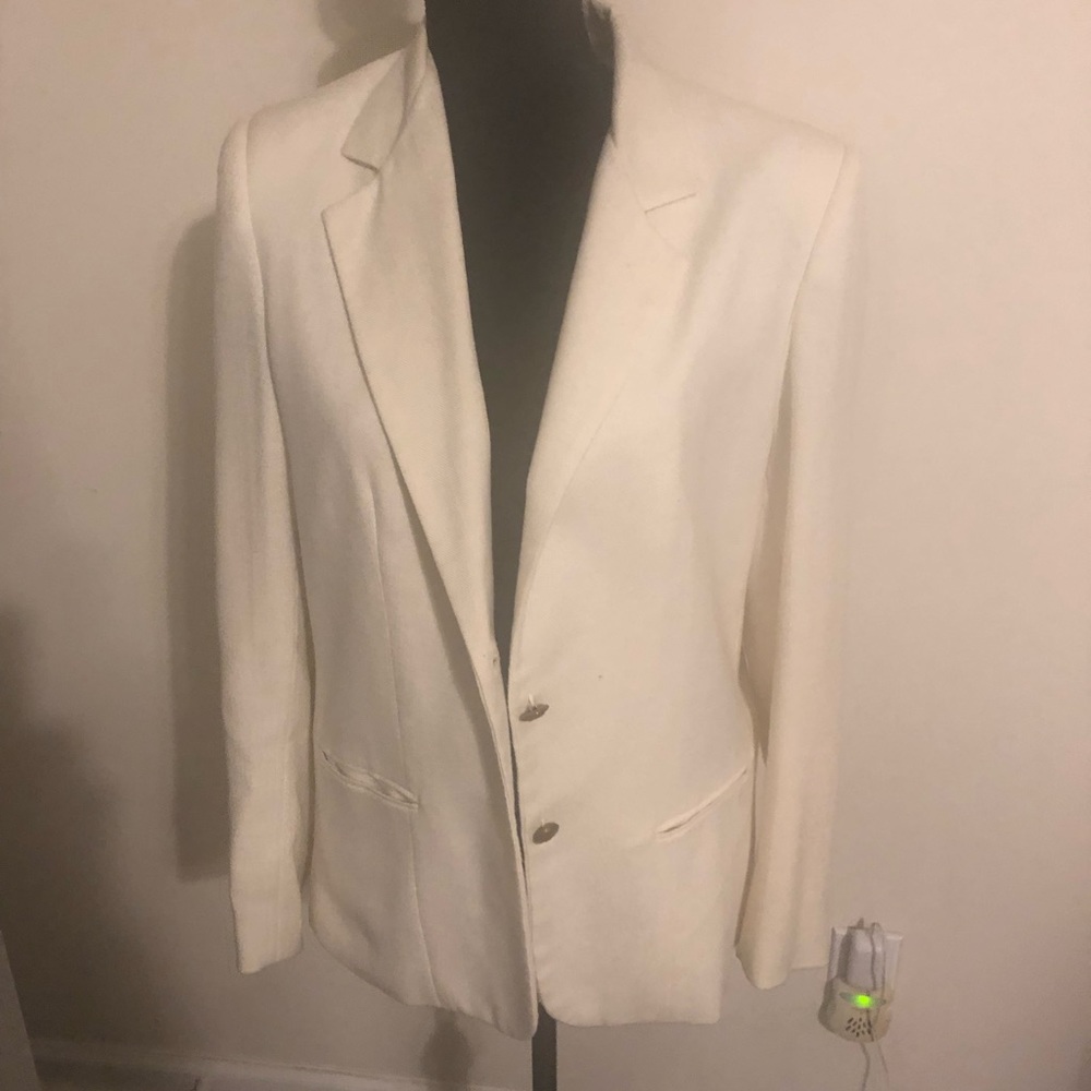 Vintage White Blazer